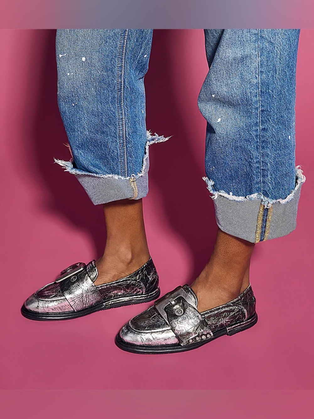 A.S.98 Thaine Leather Loafers